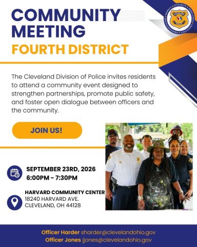 4th District Police Meeting
